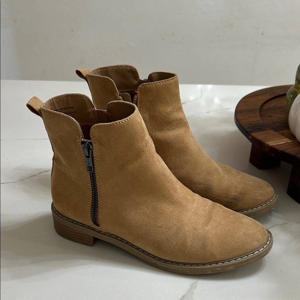 Universal Thread Light Brown Ankle Booties - image 2